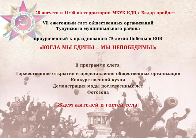 Программ и проекты общественных организаций ВСП