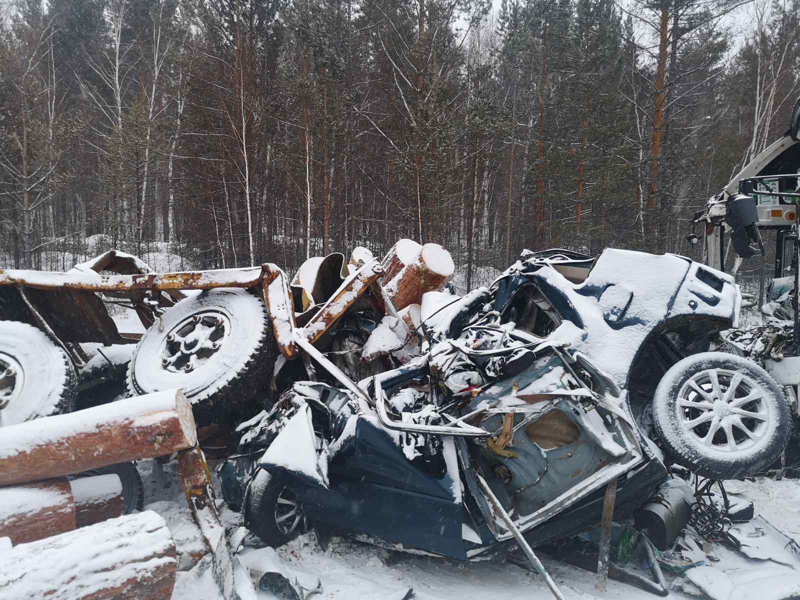 Фотокадры с аварии на трассе Братск - Тулун - Новости Тулуна