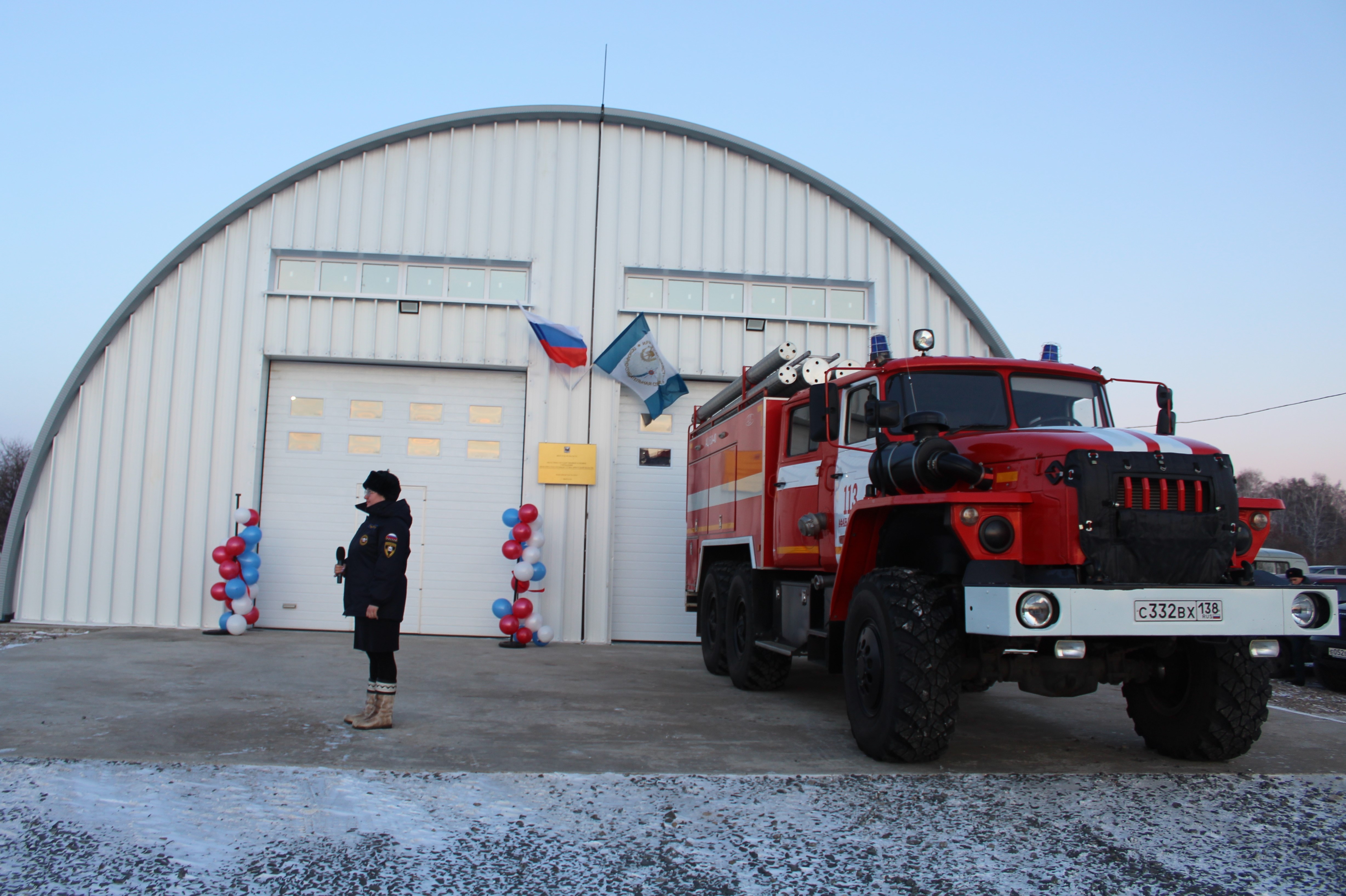 Новое пожарное депо построено в Тулунском районе - Новости Тулуна