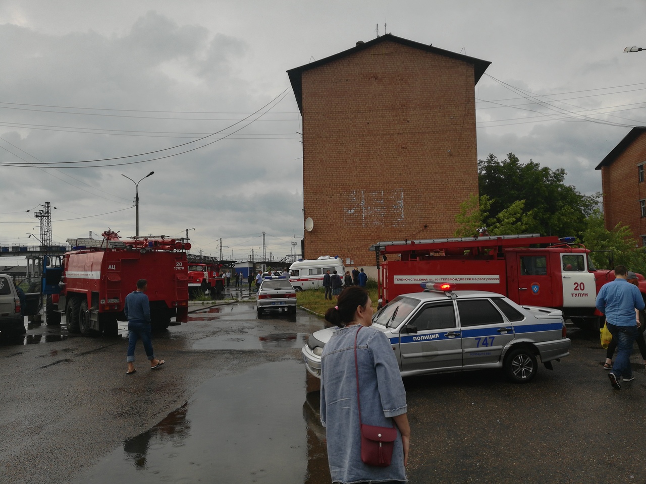 Во время пожара погиб сотрудник полиции - Новости Тулуна